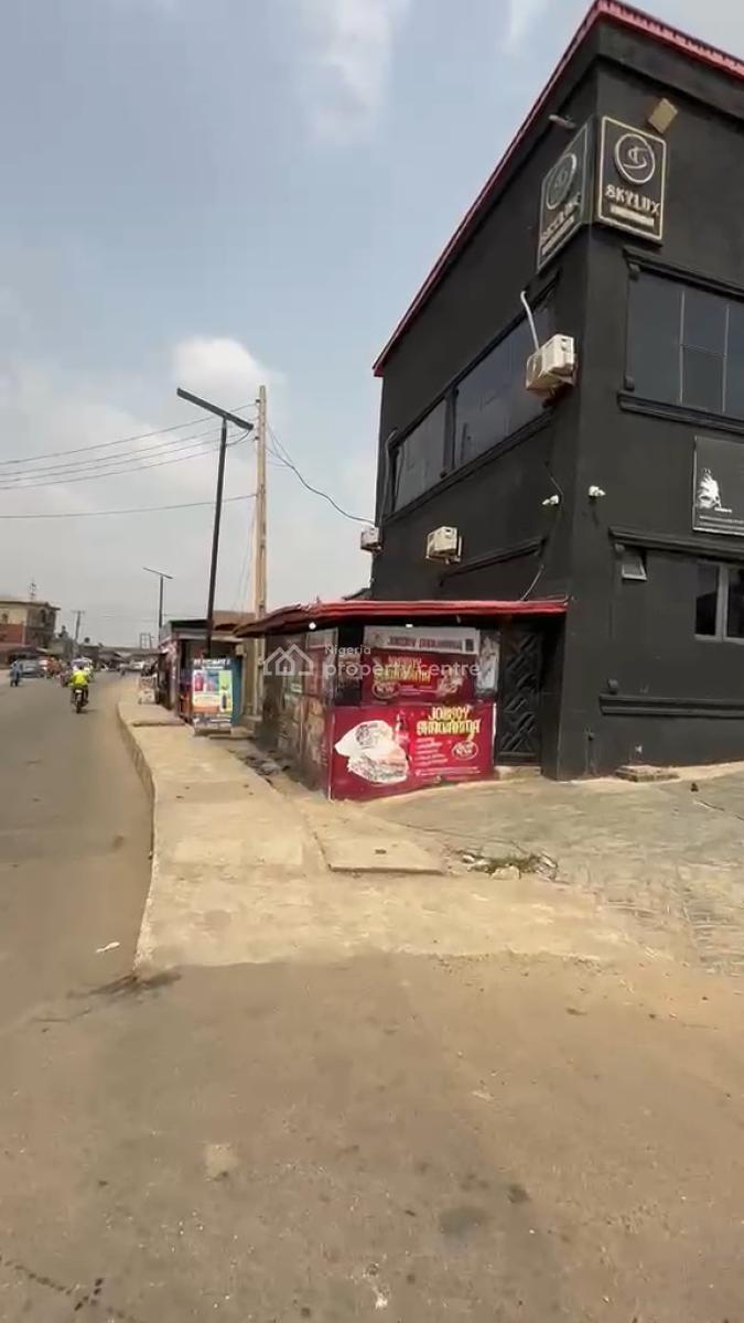 Lounge with Club & Rooms on Full Corner Piece Land, Agege, Agege, Lagos, Hotel / Guest House for Sale