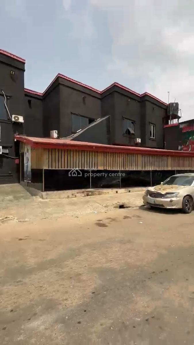 Lounge with Club & Rooms on Full Corner Piece Land, Agege, Agege, Lagos, Hotel / Guest House for Sale