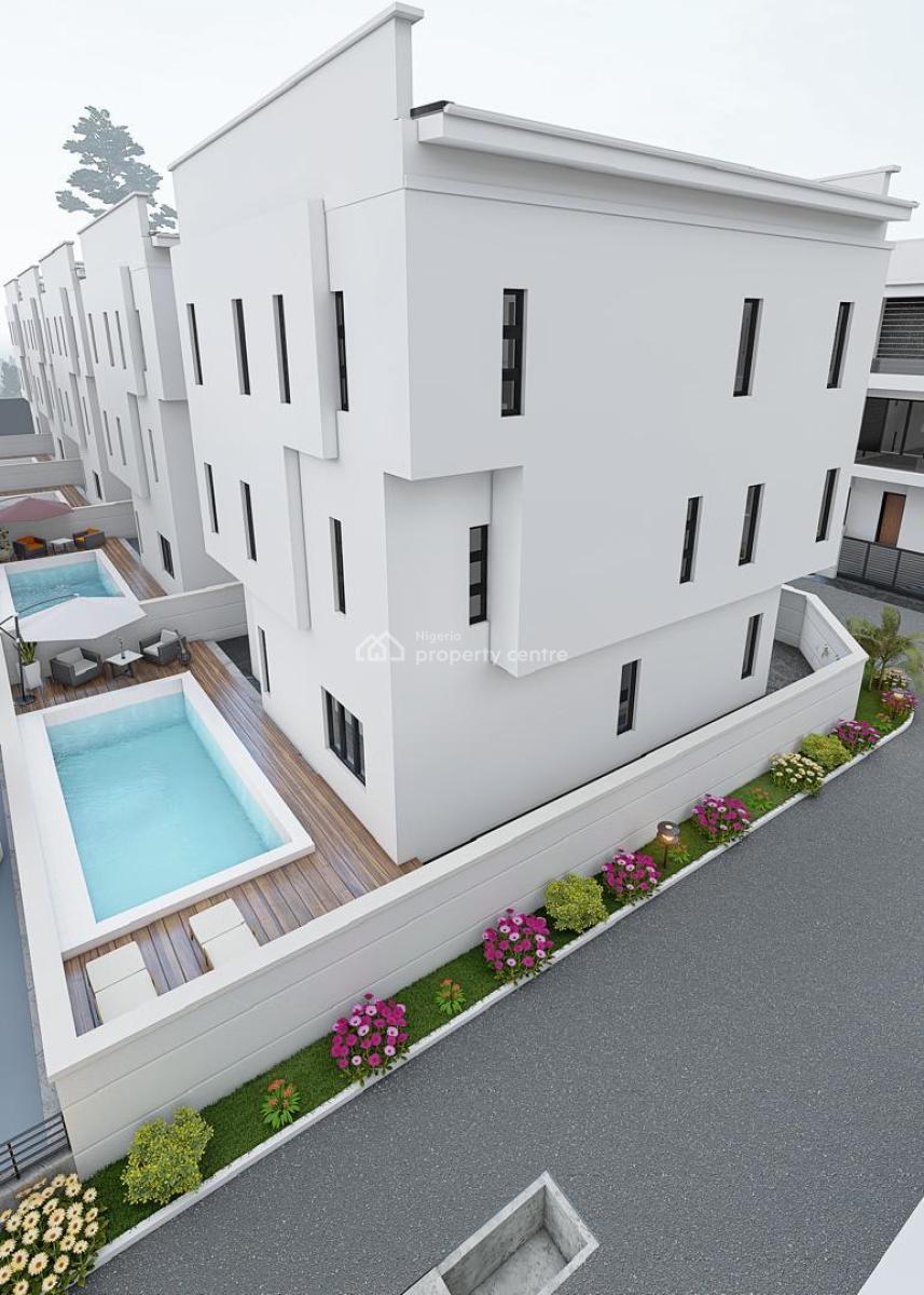 Offplan Luxury 5 Bedroom Detached Duplex & Pool, Chevron, Lekki, Lagos, House for Sale