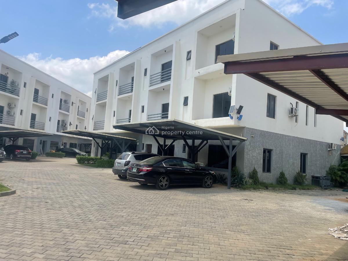 Luxury 4 Bedrooms Terrace Duplex with Bq, Jahi, Abuja, Terraced Duplex for Rent