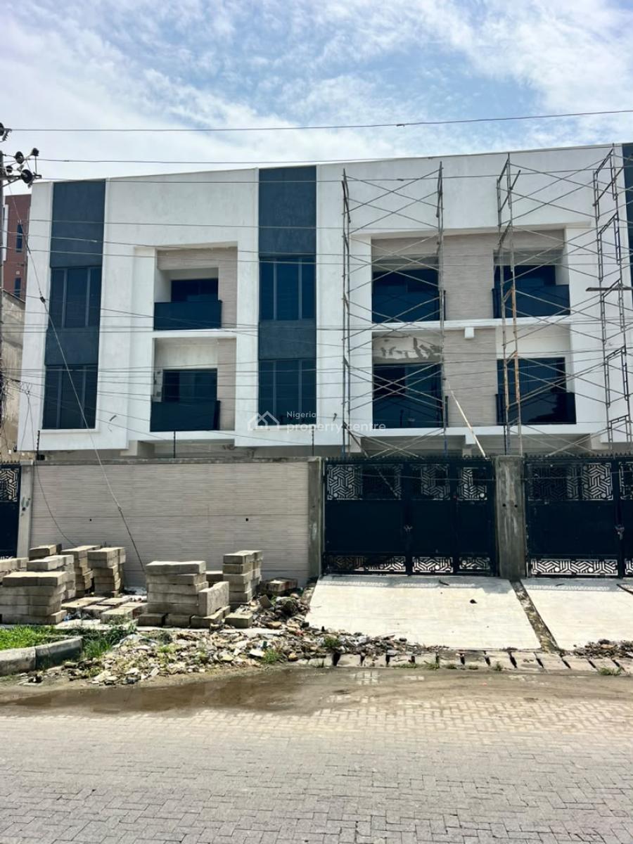 Self Compound 4 Bedroom Terrace with Elevator & Bq, Victoria Island (vi), Lagos, Terraced Duplex for Sale