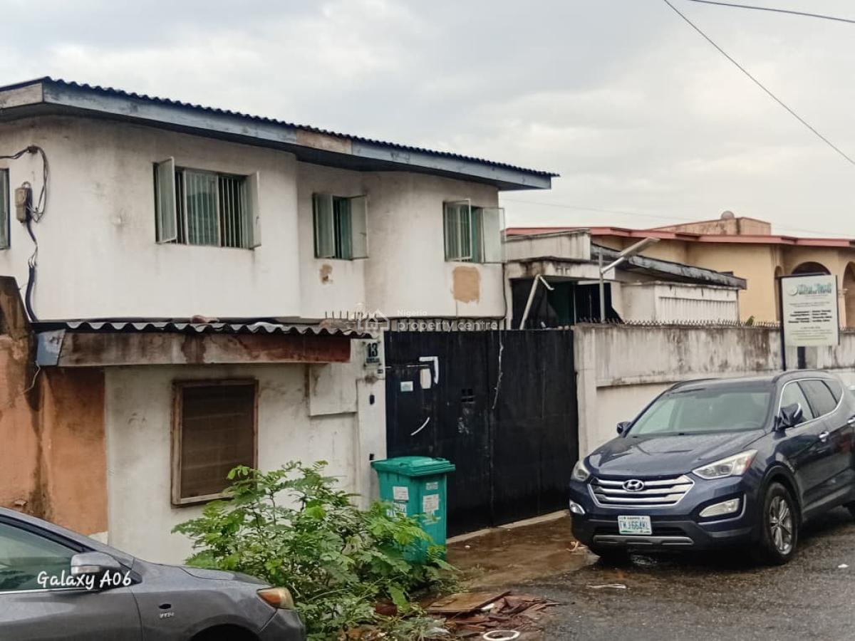 5 Bedroom Detached Duplex with Boys Quarters (existing Building), No. 13 Okunfolami Street, Anthony Village, Lagos, Anthony, Maryland, Lagos, Block of Flats for Sale