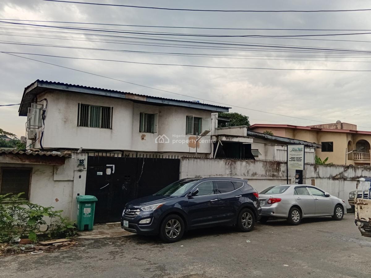 5 Bedroom Detached Duplex with Boys Quarters (existing Building), No. 13 Okunfolami Street, Anthony Village, Lagos, Anthony, Maryland, Lagos, Block of Flats for Sale