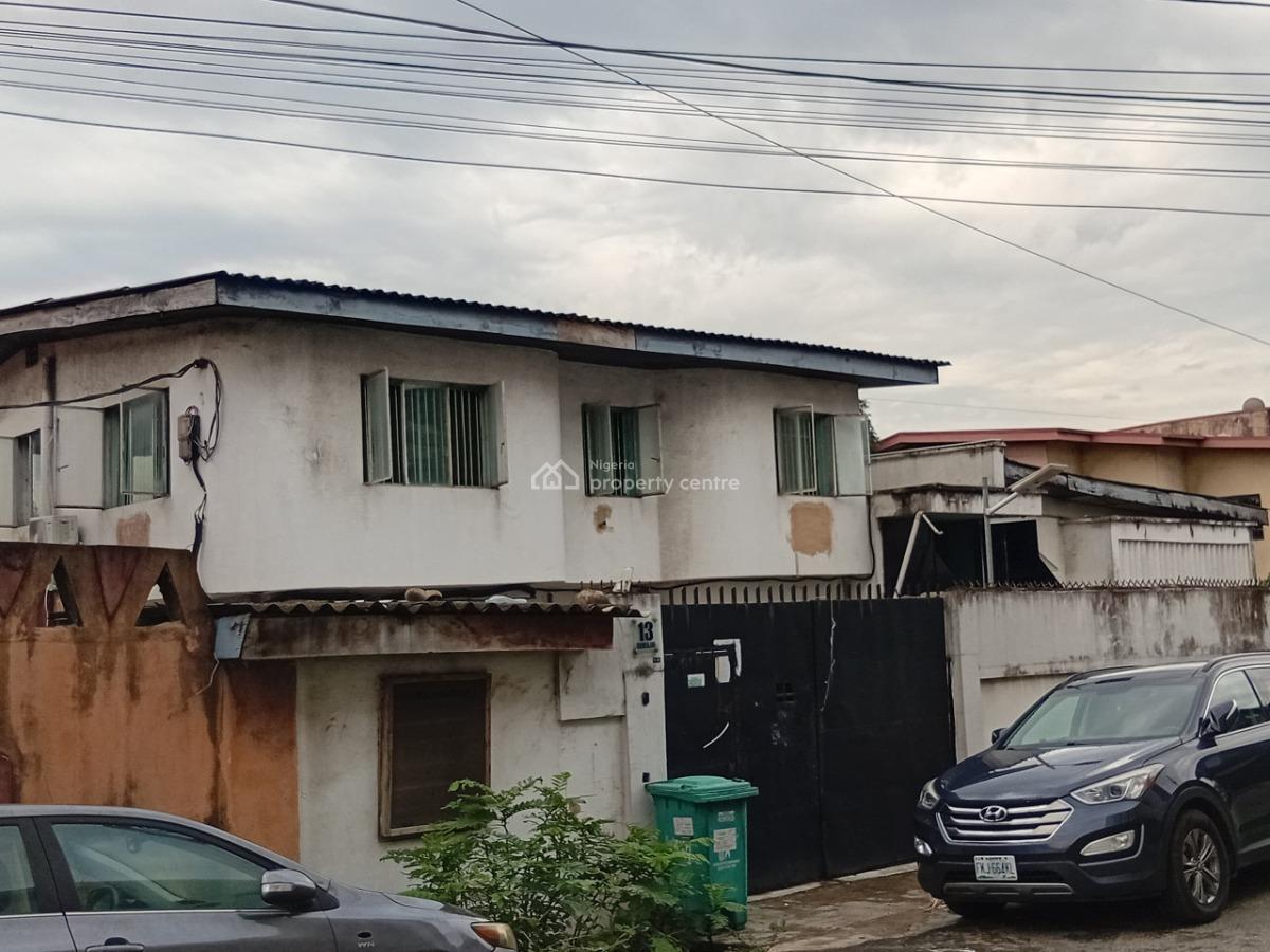 5 Bedroom Detached Duplex with Boys Quarters (existing Building), No. 13 Okunfolami Street, Anthony Village, Lagos, Anthony, Maryland, Lagos, Block of Flats for Sale