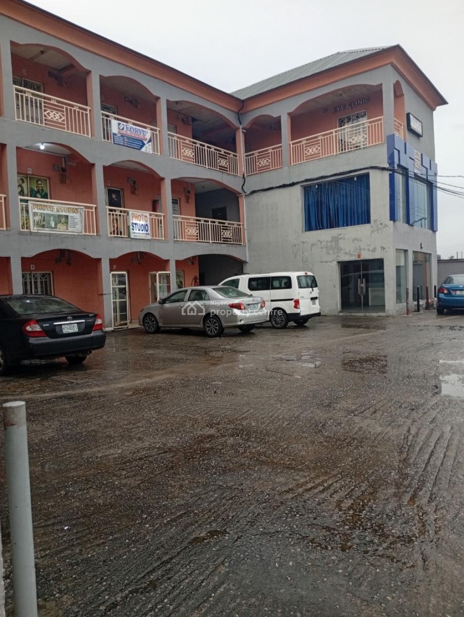 Modern Shopping Complex with 45 Shops, Along Akowonjo Road Egbeda, Alimosho, Lagos, Plaza / Complex / Mall for Sale