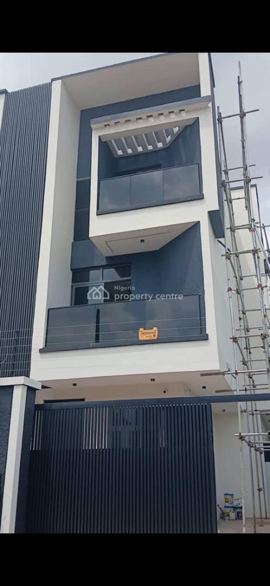 Nicely Built 4 Bedroom Semi Detached Duplex with Bq, Johnson Cresent, Adeniyi Jones, Ikeja, Lagos, Semi-detached Duplex for Sale