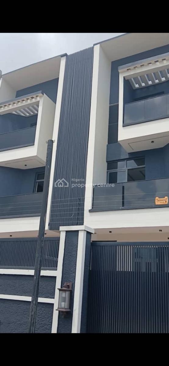 Nicely Built 4 Bedroom Semi Detached Duplex with Bq, Johnson Cresent, Adeniyi Jones, Ikeja, Lagos, Semi-detached Duplex for Sale