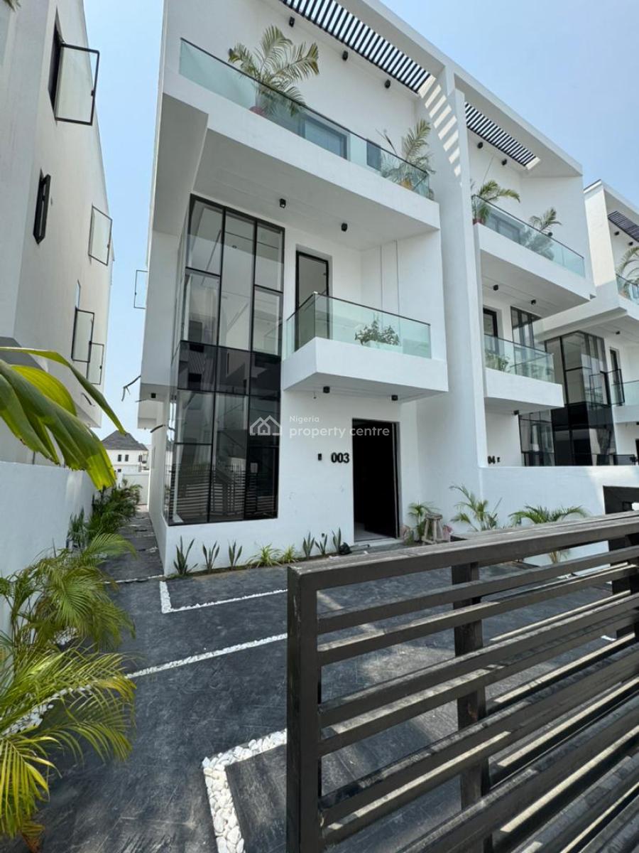 Brand New 4 Bedroom Detached  Duplex with a Room Bq, Lekki, Lagos, House for Sale