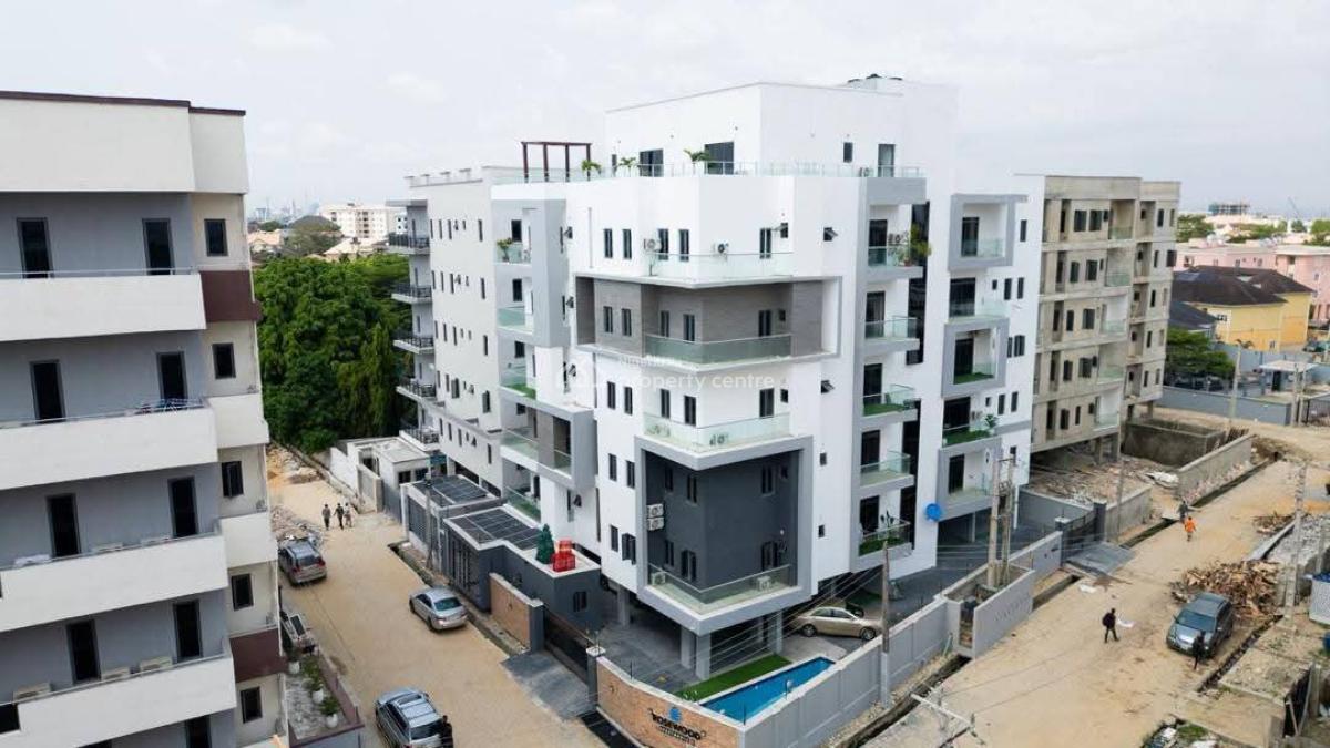 Serviced 3 Bedroom+bq with Pool & Elevator, Off Admiralty Way, Lekki Phase 1, Lekki, Lagos, Flat / Apartment for Sale