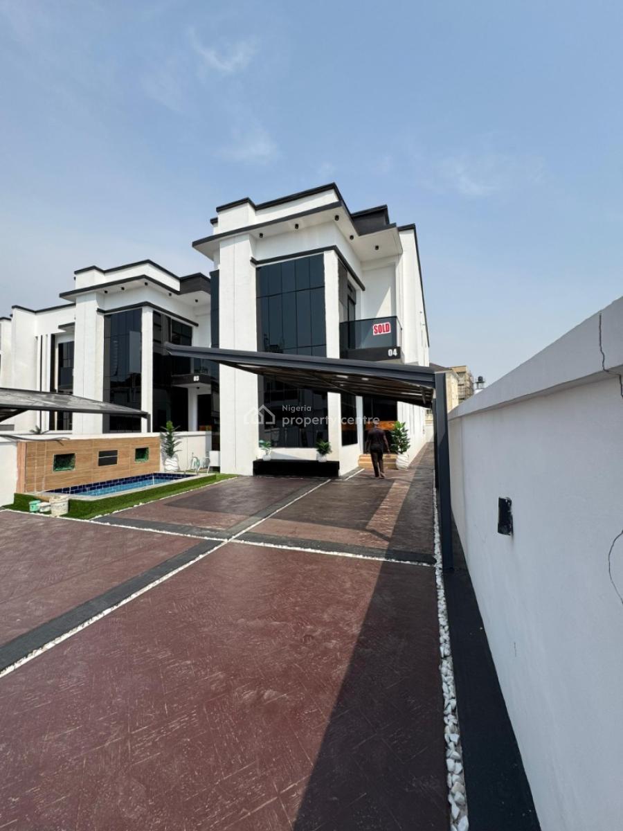 Brand New 4 Bedroom Detac Hed Duplex with a Room Bq, Lekki, Lagos, House for Sale