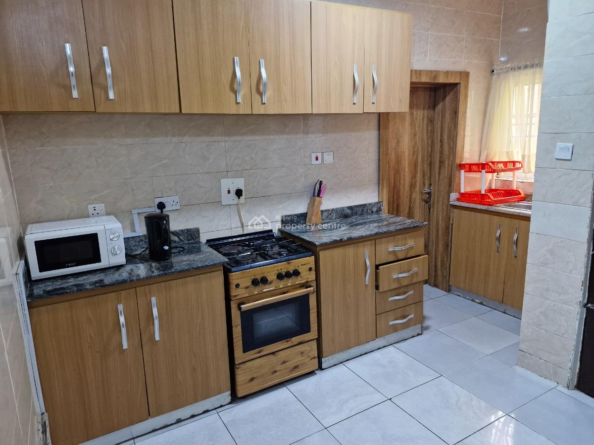 Luxuriously Furnished 3 Bedroom Apartment (2 Unit) in a Serene Estate, Bolodeoku Street, Dudeolu Estate, Ogba, Lagos, Ikeja, Lagos, Flat / Apartment Short Let