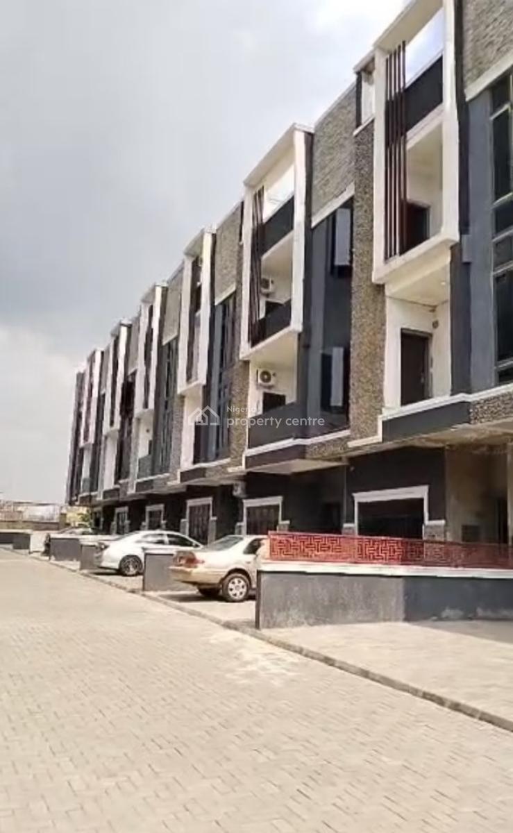 4 Bedroom Terrace Duplex with Bq, Wuye, Abuja, Terraced Duplex for Sale