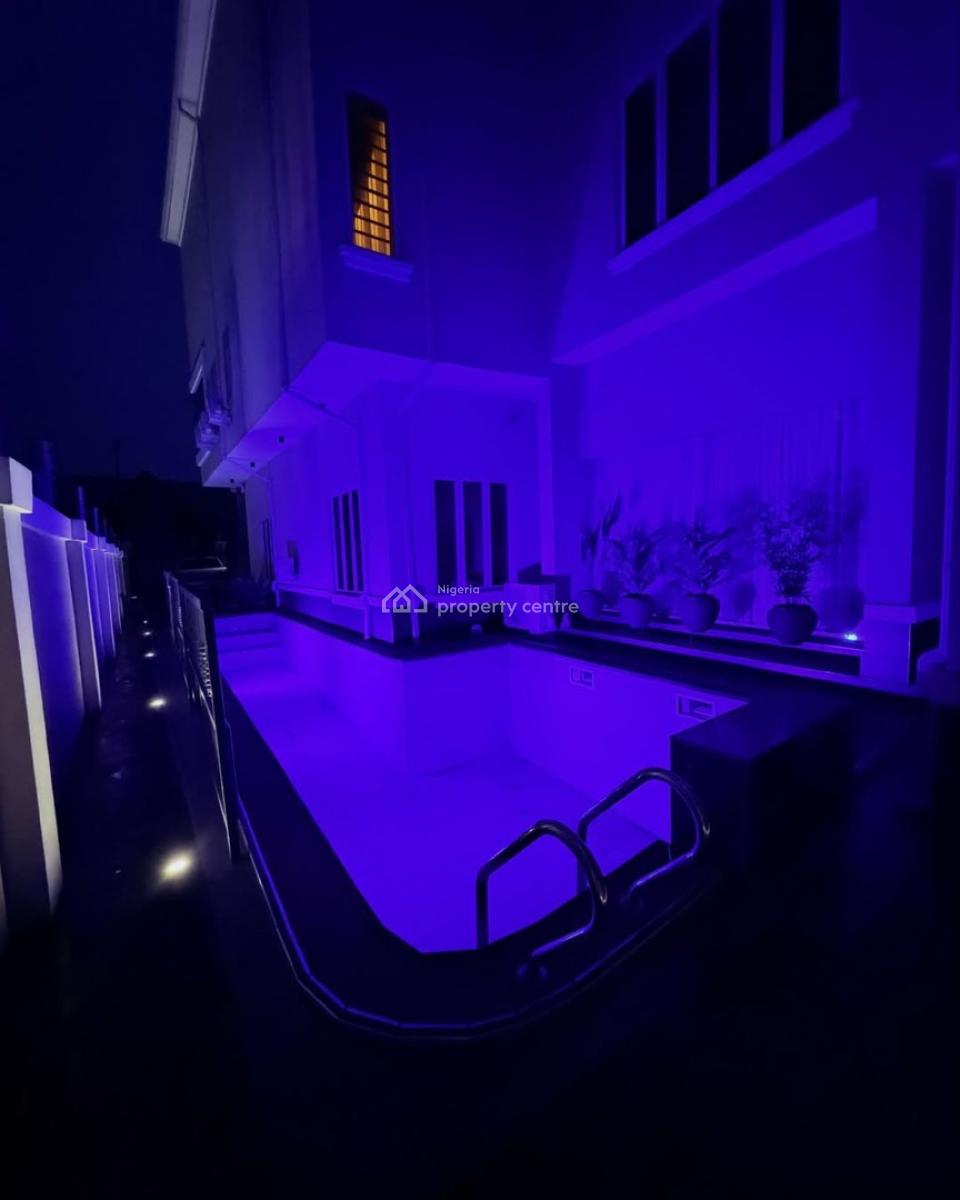 Furnished 6 Bedroom Detached Duplex + Pool, Gym, Cinema &  Open Terrac, Gra Phase 2, Magodo, Lagos, Detached Duplex for Sale