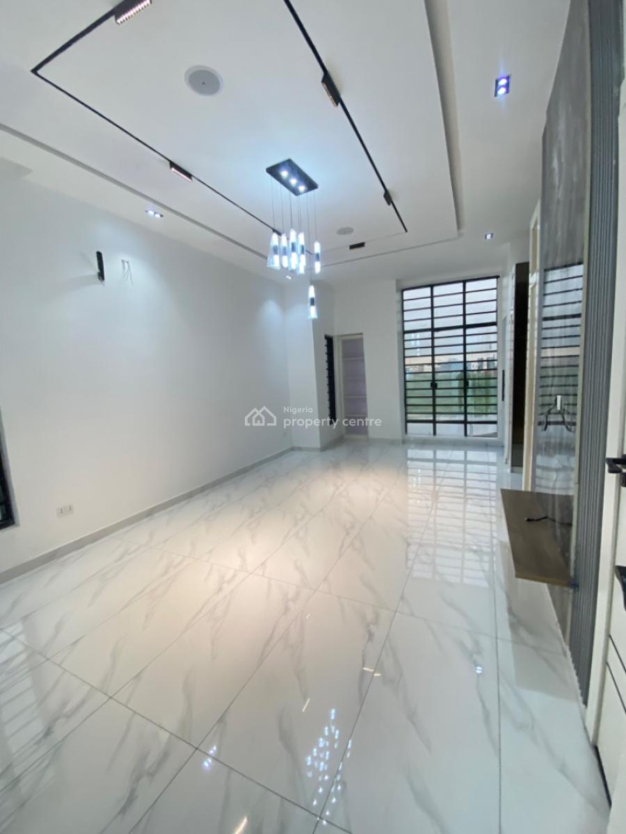 Luxury 4 Bedroom Brand New Detached Smart House with Pool and Bq, Chevron, Lekki, Lagos, Detached Duplex for Sale