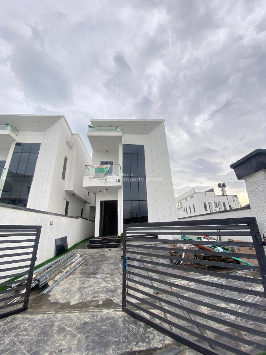 Luxury 4 Bedroom Brand New Detached Smart House with Pool and Bq, Chevron, Lekki, Lagos, Detached Duplex for Sale