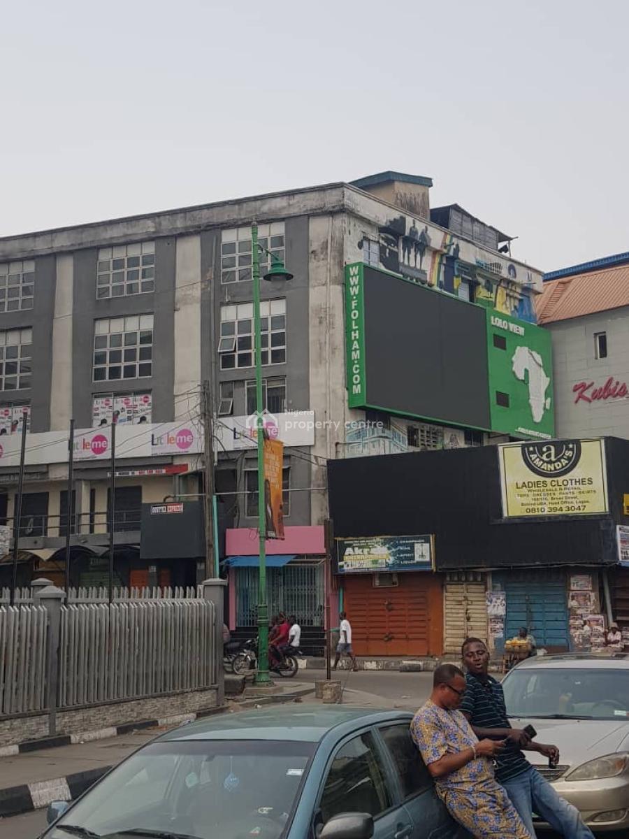 Shopping Shoppingcomplex Along Broad Street, Balogun Market Axis, Broadway Street, Balogun Market, C.m.s, Lagos Island, Lagos, Plaza / Complex / Mall for Sale