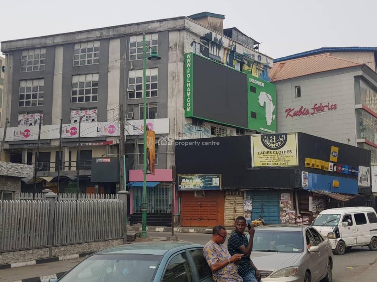 Shopping Shoppingcomplex Along Broad Street, Balogun Market Axis, Broadway Street, Balogun Market, C.m.s, Lagos Island, Lagos, Plaza / Complex / Mall for Sale