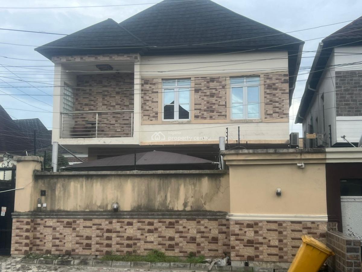 Self Compound 4 Bedroom Fully Detached Duplex, Chevron, Lekki, Lagos, Detached Duplex for Sale