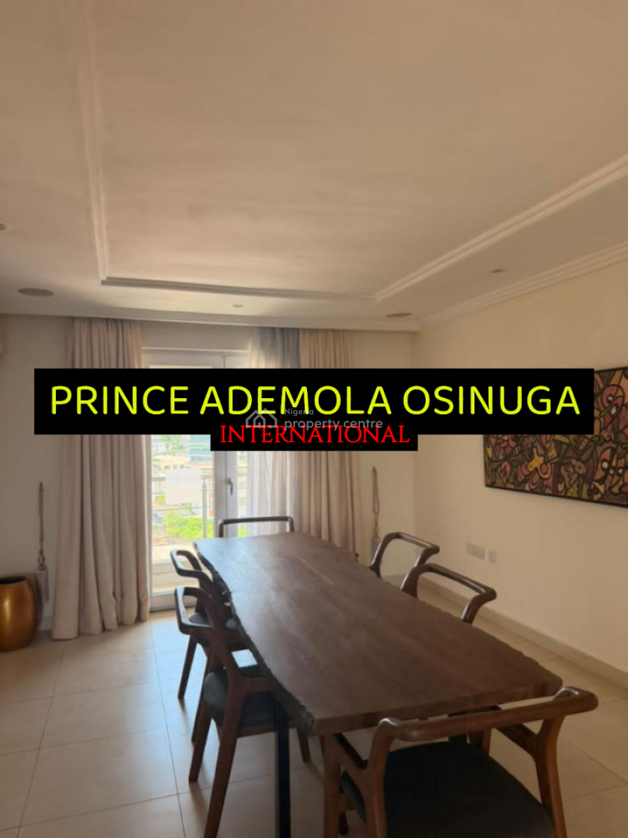 Luxury 3 Bedroom Apartment with Furniture+bq+pool+gym, Off Awolowo Road Ikoyi, Falomo, Ikoyi, Lagos, Flat / Apartment for Rent