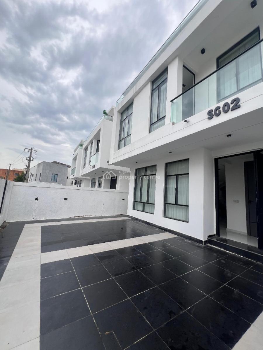 Luxury 4 Bedroom Newly Built Detached Smart House with Bq Available, Chevron, Lekki, Lagos, Detached Duplex for Sale