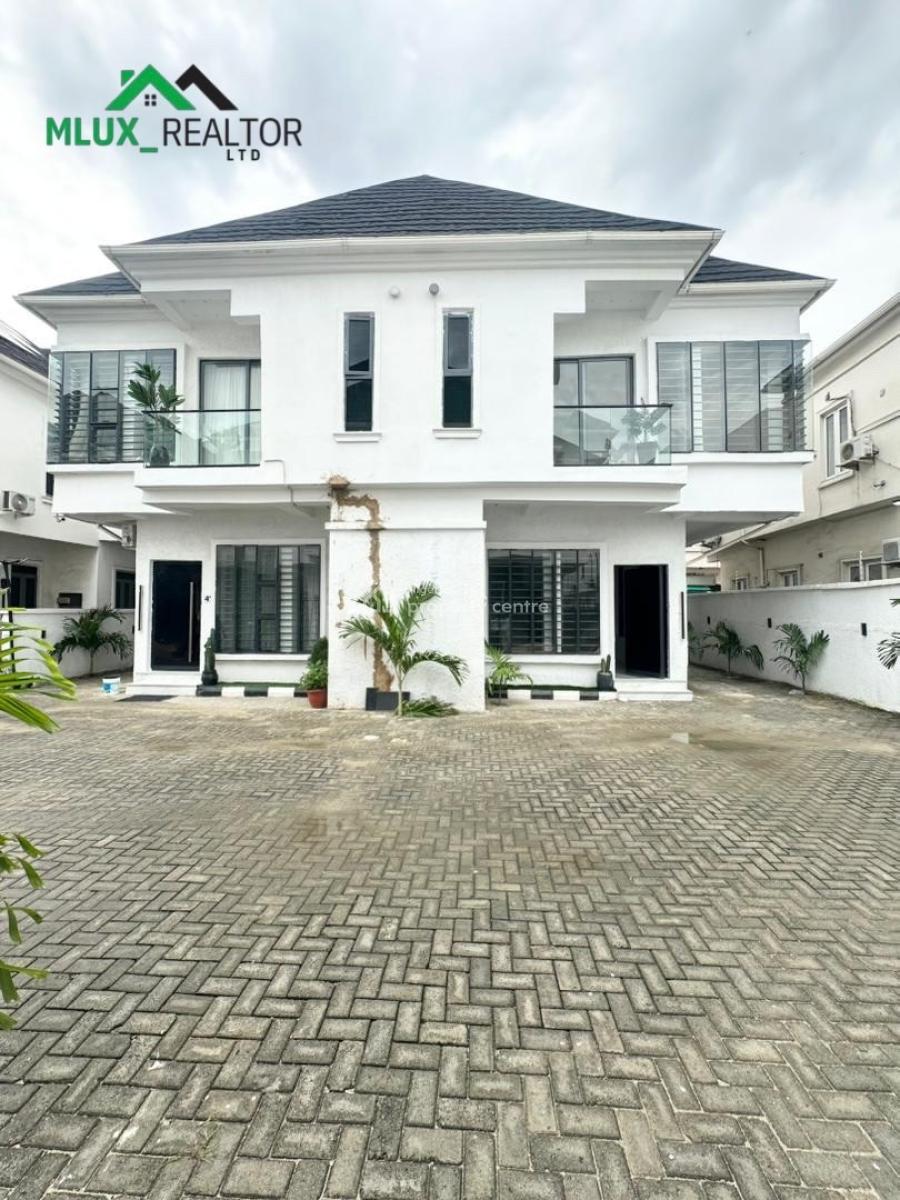 Brand New 4 Bedroom Semi-detached Duplex with Bq, Chevron Toll Gate, Lekki, Lagos, Semi-detached Duplex for Rent
