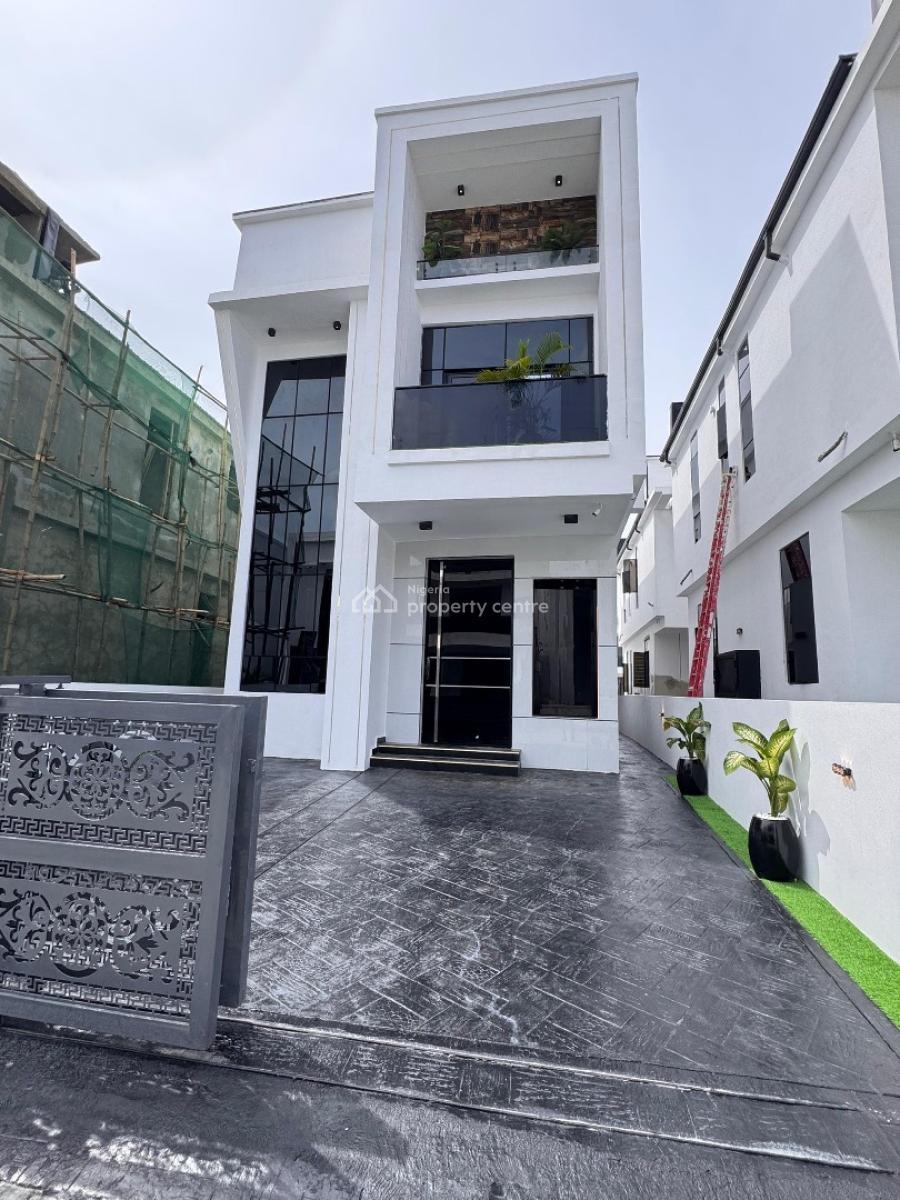 Contemporary 5-bedroom Luxury Detached Duplex, Chevron, Lekki, Lagos, Detached Duplex for Sale