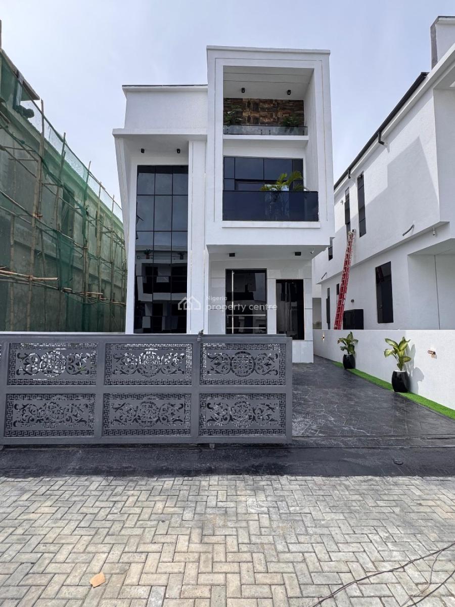 Contemporary 5-bedroom Luxury Detached Duplex, Chevron, Lekki, Lagos, Detached Duplex for Sale