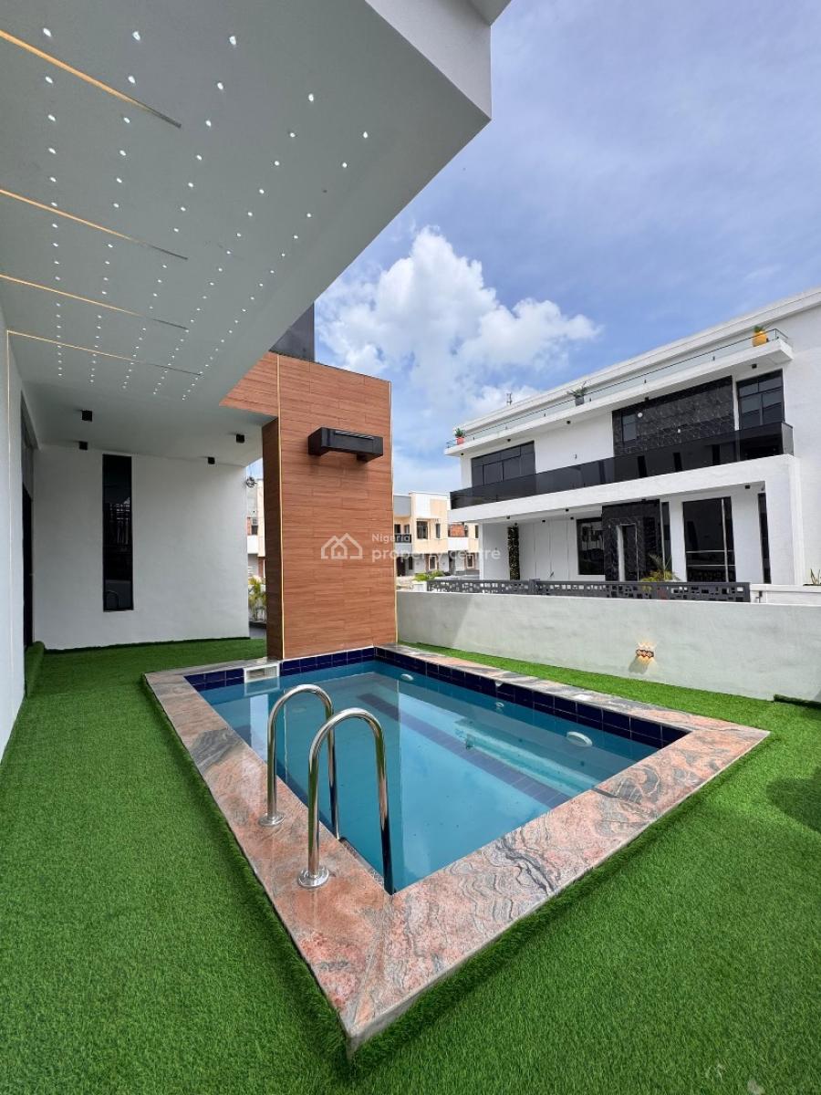 Contemporary 5-bedroom Luxury Detached Duplex, Chevron, Lekki, Lagos, Detached Duplex for Sale