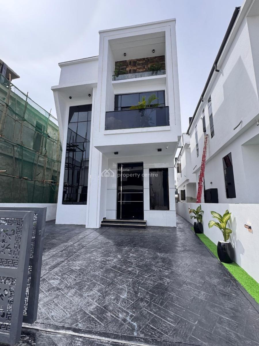 Contemporary 5-bedroom Luxury Detached Duplex, Chevron, Lekki, Lagos, Detached Duplex for Sale