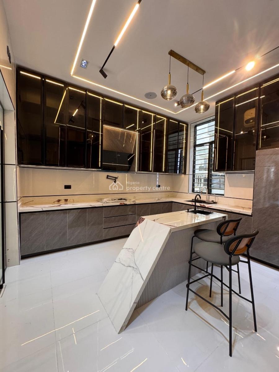 Contemporary 5-bedroom Luxury Detached Duplex, Chevron, Lekki, Lagos, Detached Duplex for Sale