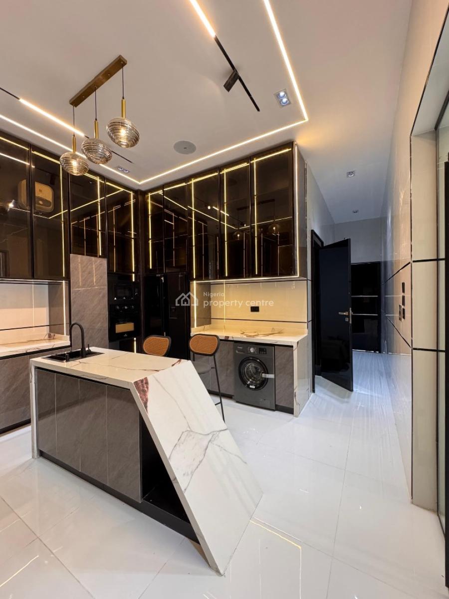 Contemporary 5-bedroom Luxury Detached Duplex, Chevron, Lekki, Lagos, Detached Duplex for Sale