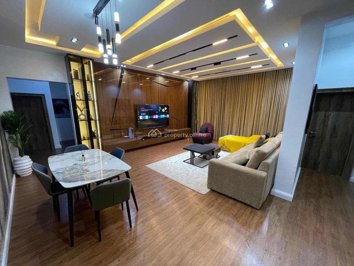3-bedroom Well Built with Wifi, Water, Security, Wuye,  Abuja, Wuye, Abuja, Flat / Apartment Short Let
