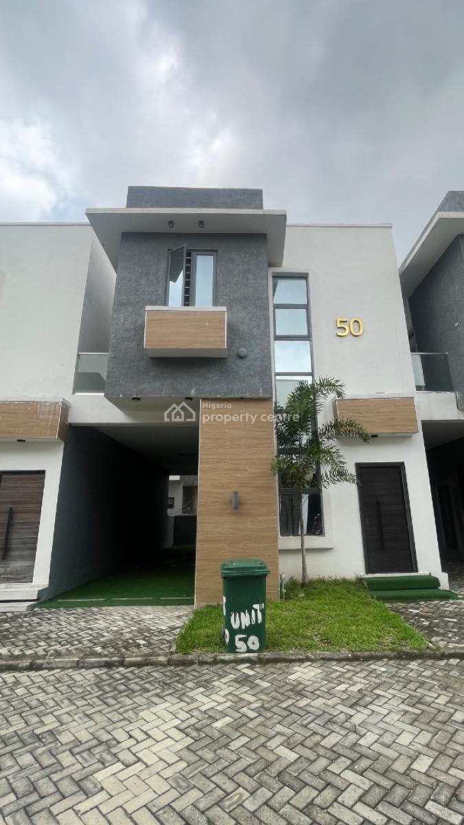 Fully Furnished 3 Bedroom Terrace Duplex + Inverter + Bq, in a Code in / Code Out Estate Along Addo Road, Ajah, Lagos, Terraced Duplex for Sale