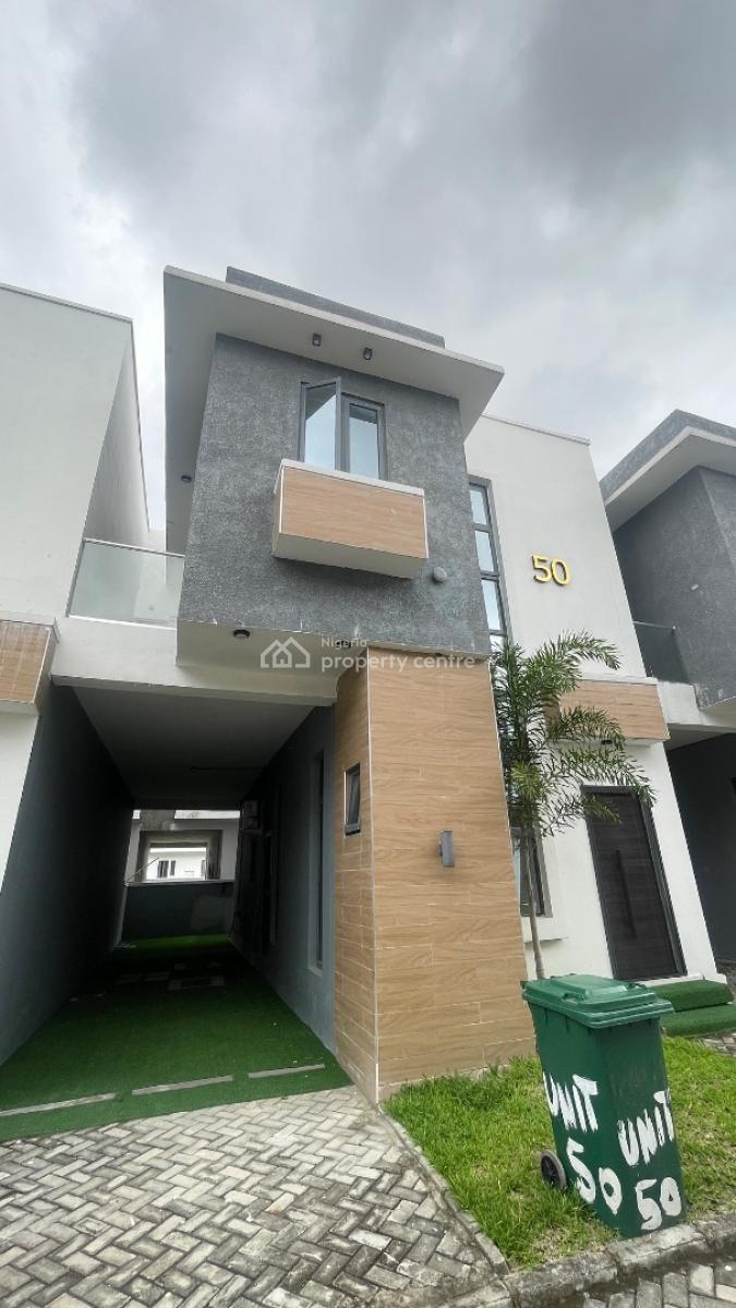 Fully Furnished 3 Bedroom Terrace Duplex + Inverter + Bq, in a Code in / Code Out Estate Along Addo Road, Ajah, Lagos, Terraced Duplex for Sale