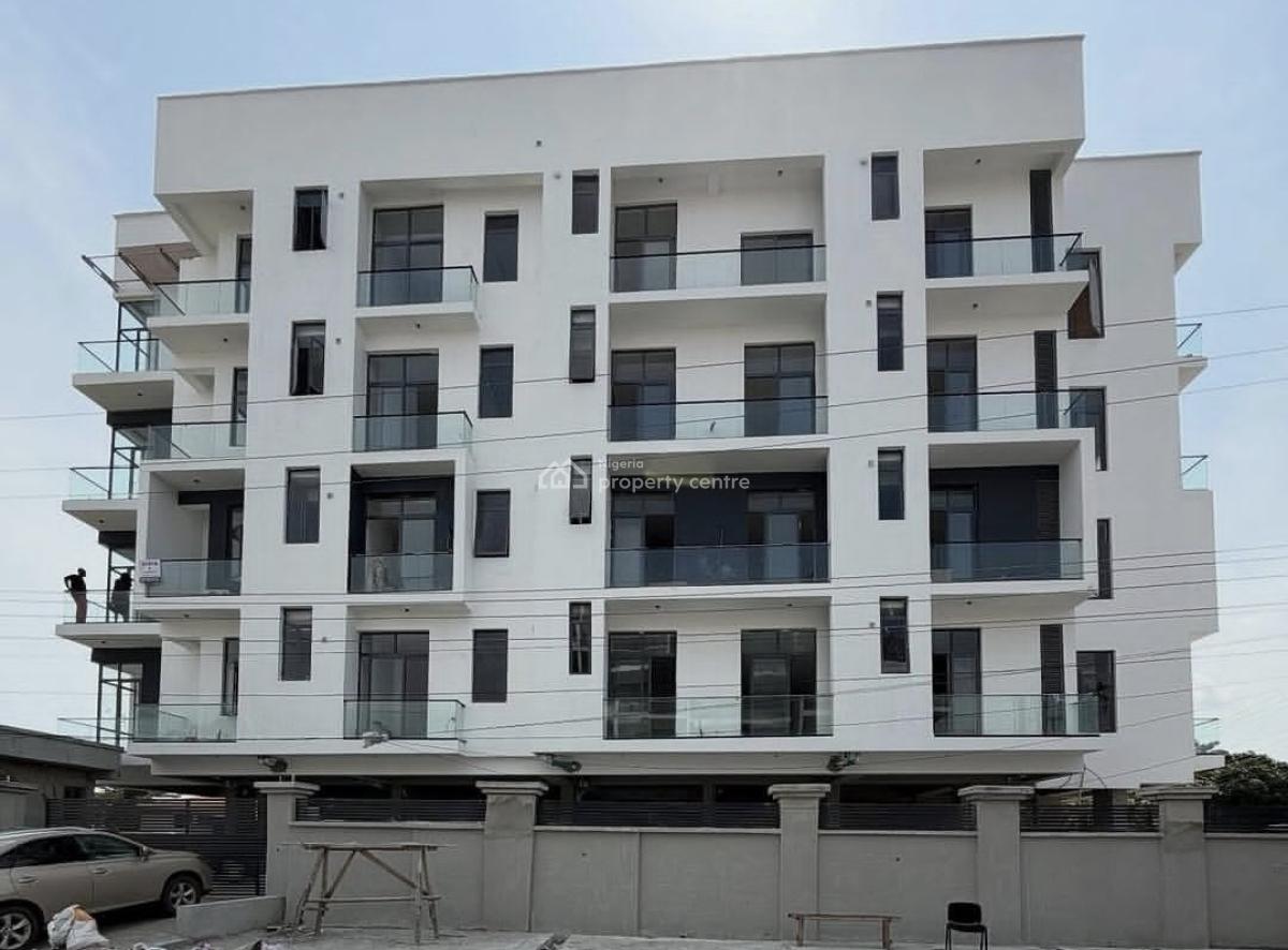 Fully Service & Newly Build 2bedroom Apartment with Fitted Kitchen, Lekki Phase 1, Lekki, Lagos, Flat / Apartment for Rent
