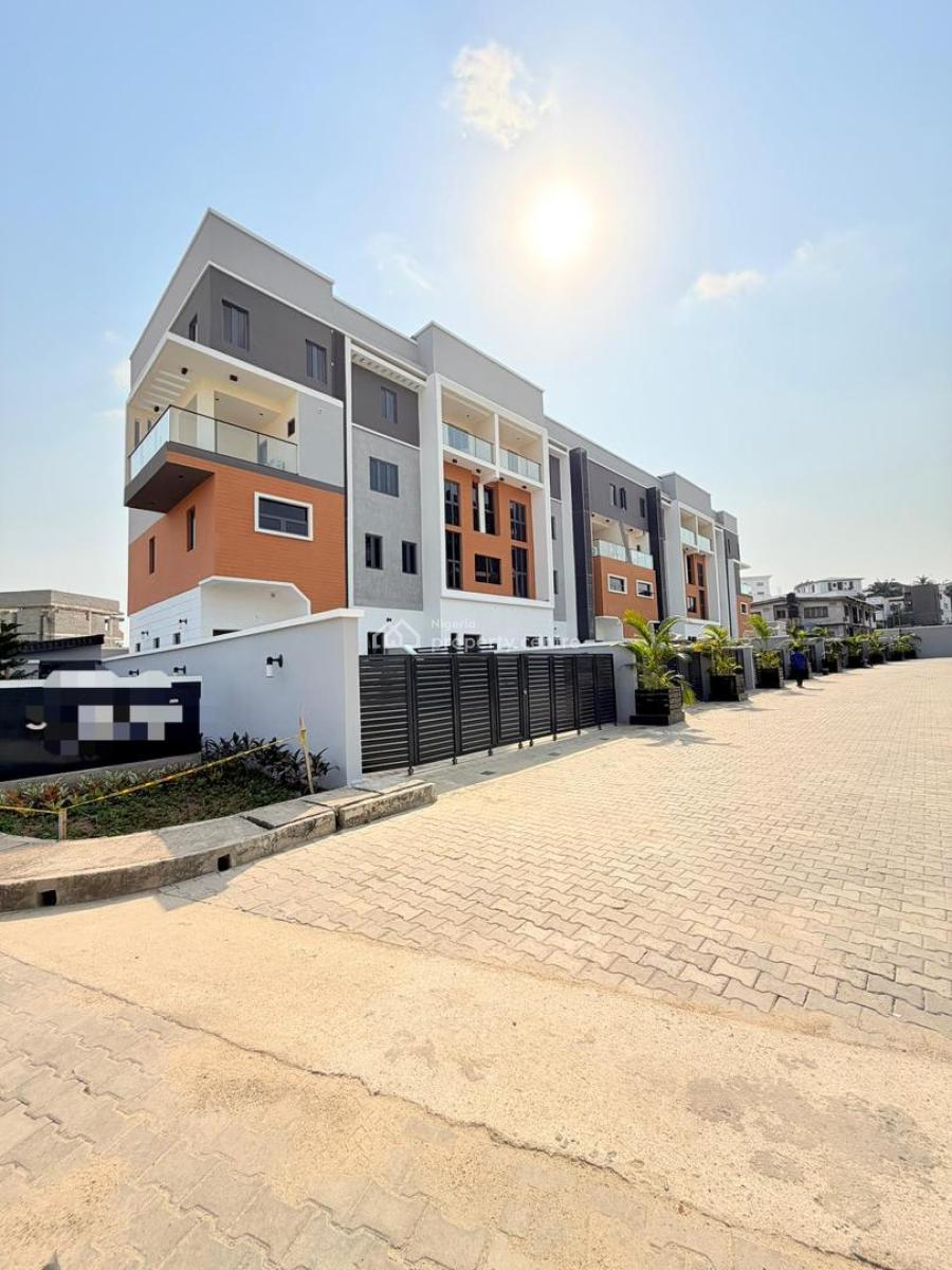 Exquisite 4 Bedroom Masionette with a Room Bq, Opebi, Ikeja, Lagos, Detached Duplex for Sale