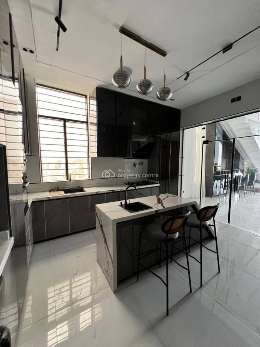 Spacious 5 Bedroom Detached with Pool, Home Automation & Bq in a Secur, Chevron, Lekki, Lagos, House for Sale