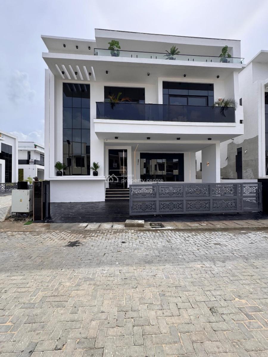 Contemporary 5-bedroom Luxury Detached Duplex, Chevron, Lekki, Lagos, Detached Duplex for Sale