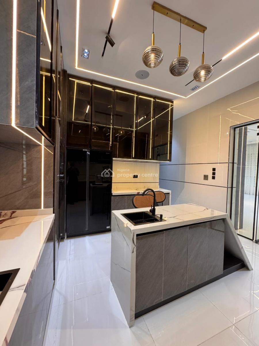 Contemporary 5-bedroom Luxury Detached Duplex, Chevron, Lekki, Lagos, Detached Duplex for Sale