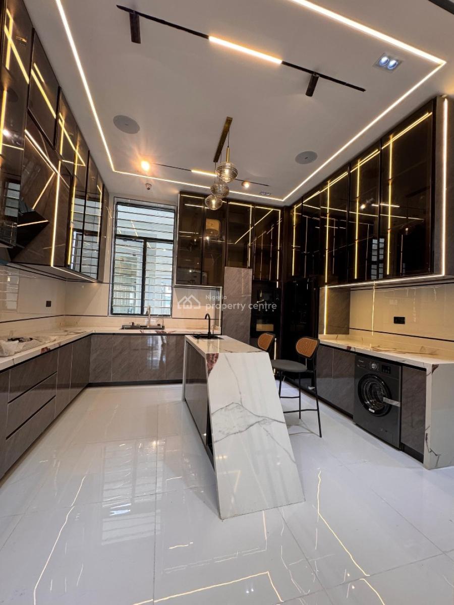 Contemporary 5-bedroom Luxury Detached Duplex, Chevron, Lekki, Lagos, Detached Duplex for Sale