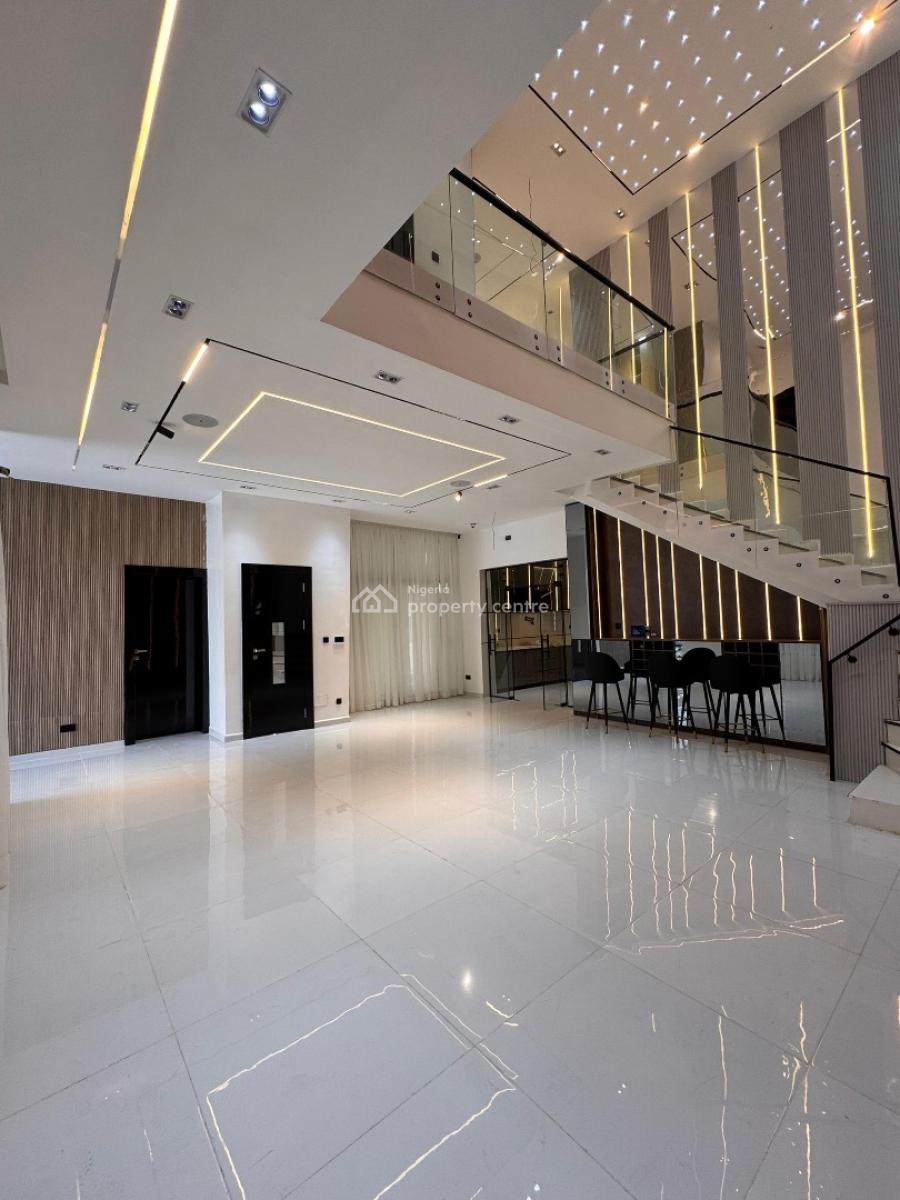 Contemporary 5-bedroom Luxury Detached Duplex, Chevron, Lekki, Lagos, Detached Duplex for Sale