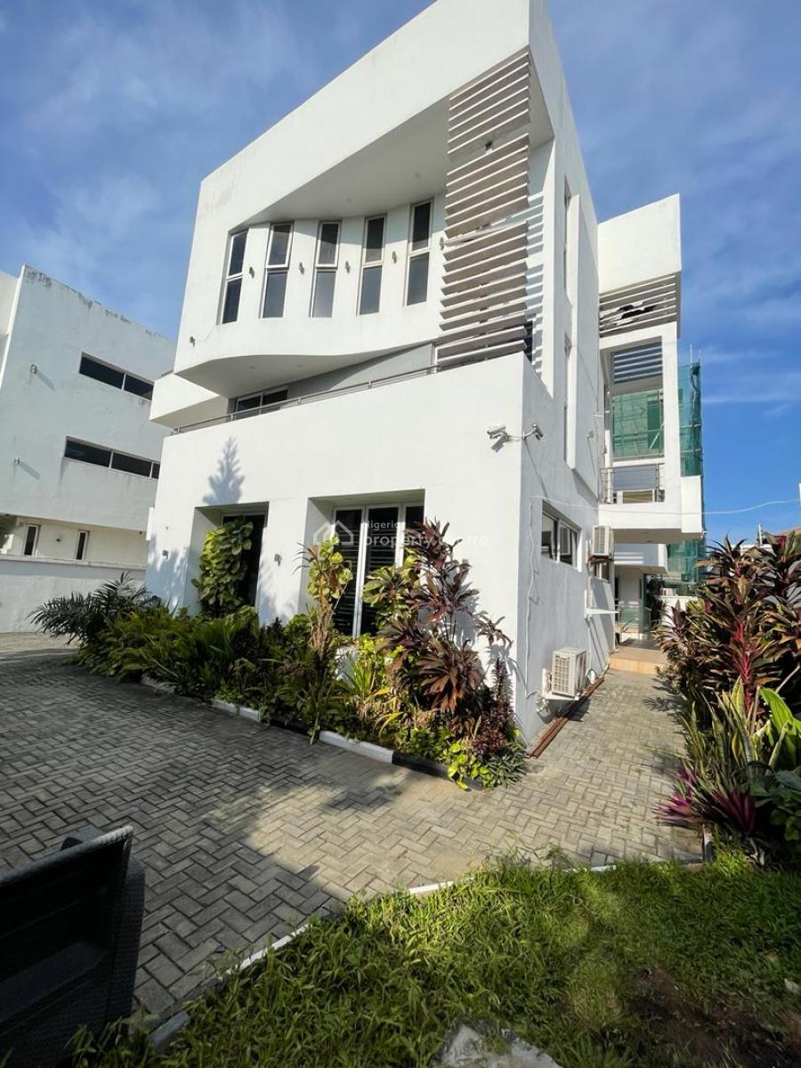 Perfectly Designed 5 Bedroom Duplex with 2 Units of Bq, Banana Island, Banana Island, Ikoyi, Lagos, Detached Duplex for Rent
