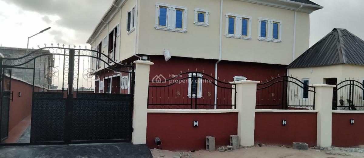 Brand New 4 Units of 3 Bedroom Terraced Houses, Opposite Lasu (lagos State University), Ojo, Lagos, Terraced Duplex for Sale