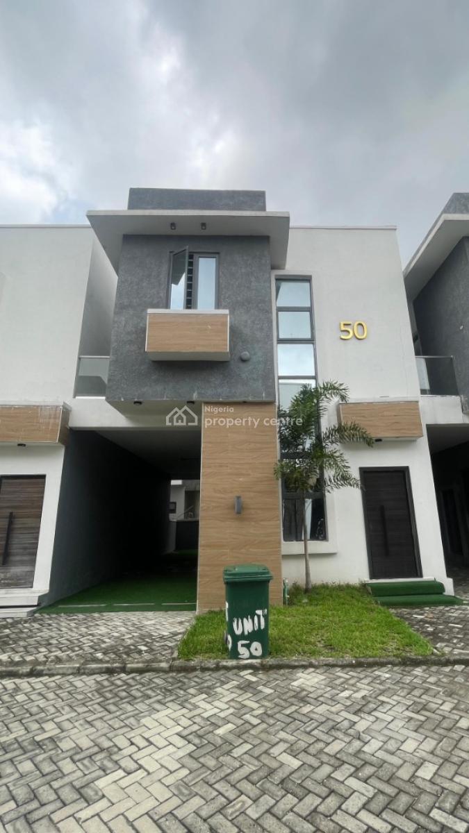 Fully Furnished 3 Bedroom Terrace Duplex + Inverter + Bq, Addo Road Axis, Ajah, Lagos, Terraced Duplex for Sale