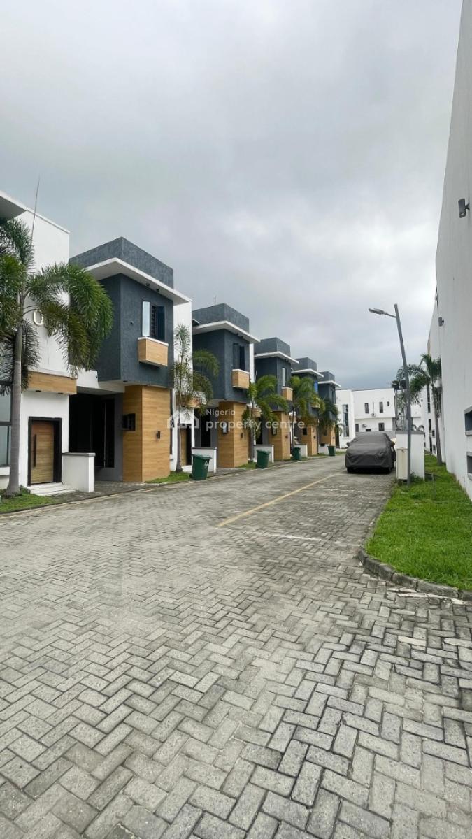 Fully Furnished 3 Bedroom Terrace Duplex + Inverter + Bq, Addo Road Axis, Ajah, Lagos, Terraced Duplex for Sale