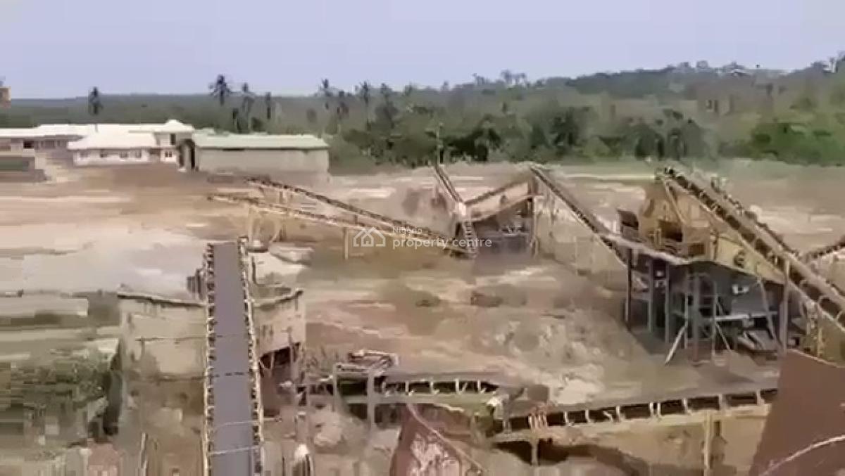 Functional Quarry and Appurtenances, Paiko Village, Off Lagos Ibadan Express Way, Obafemi Owode, Ogun, Factory for Sale