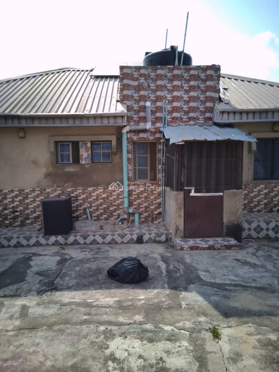 Newly Refurbished 3 Bedroom Bungalow on Half Plot, Surulere Estate, Alagbado, Ifako-ijaiye, Lagos, Detached Bungalow for Sale