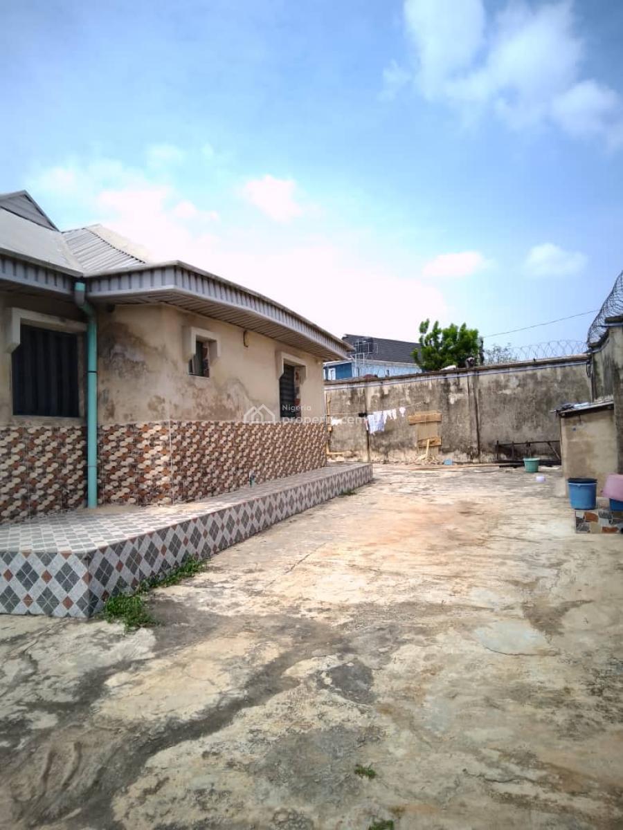 Newly Refurbished 3 Bedroom Bungalow on Half Plot, Surulere Estate, Alagbado, Ifako-ijaiye, Lagos, Detached Bungalow for Sale