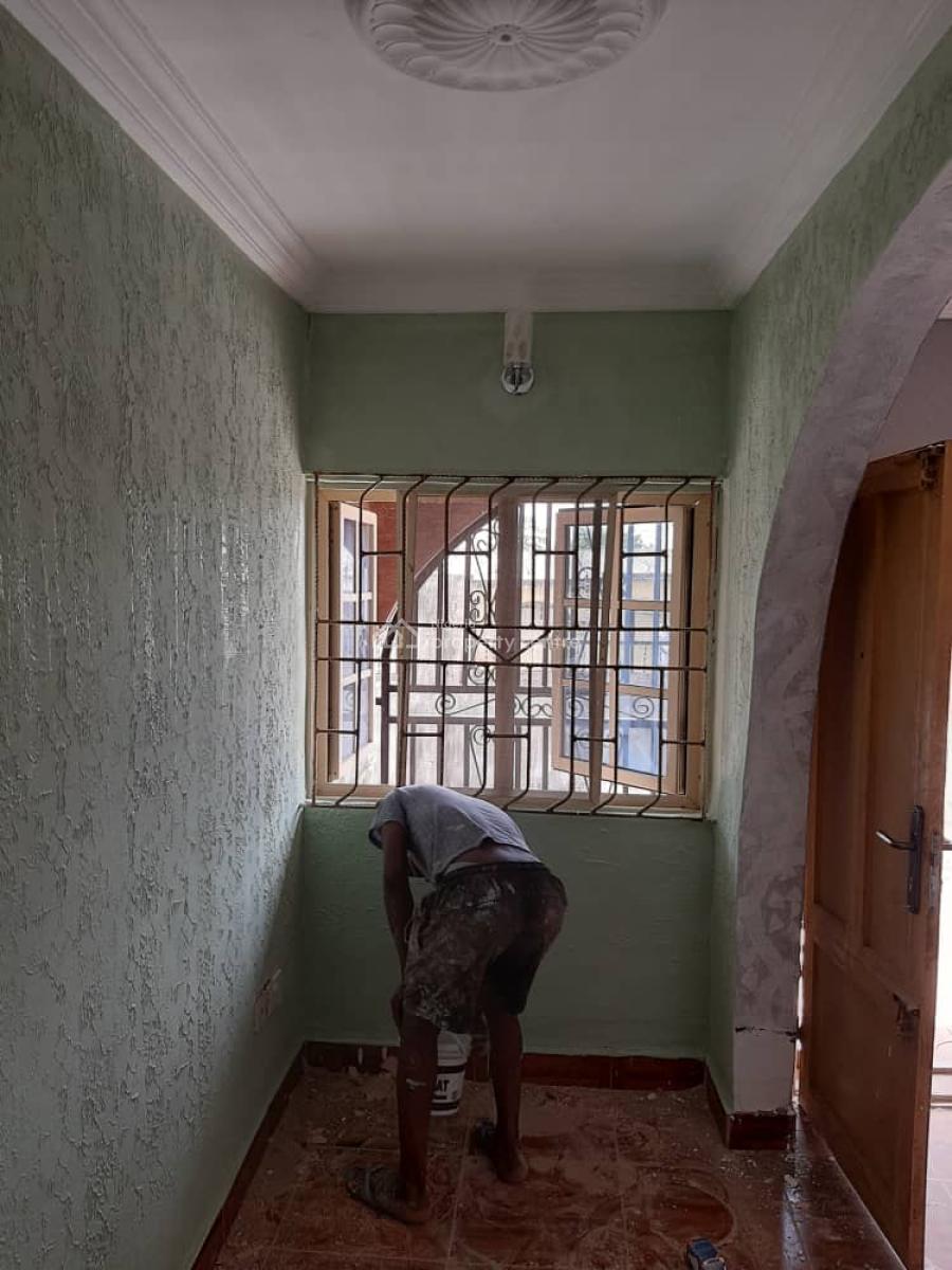 Newly Refurbished 3 Bedroom Bungalow on Half Plot, Surulere Estate, Alagbado, Ifako-ijaiye, Lagos, Detached Bungalow for Sale
