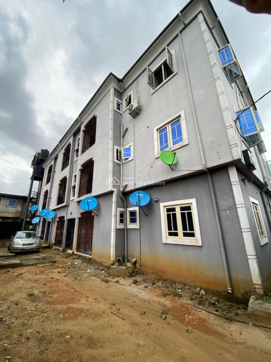 Clean 2 Bedroom Flat with Pop Ceiling & Kitchen Store, Victory Estate Road 10, Off Rumuokwurusi Tank Flyover, Rumunduru Port, Port Harcourt, Rivers, Flat / Apartment for Rent